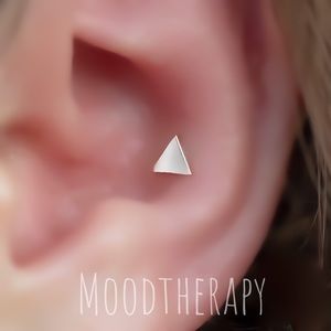 Triangle Cartilage Conch Tragus Helix Stud Earring